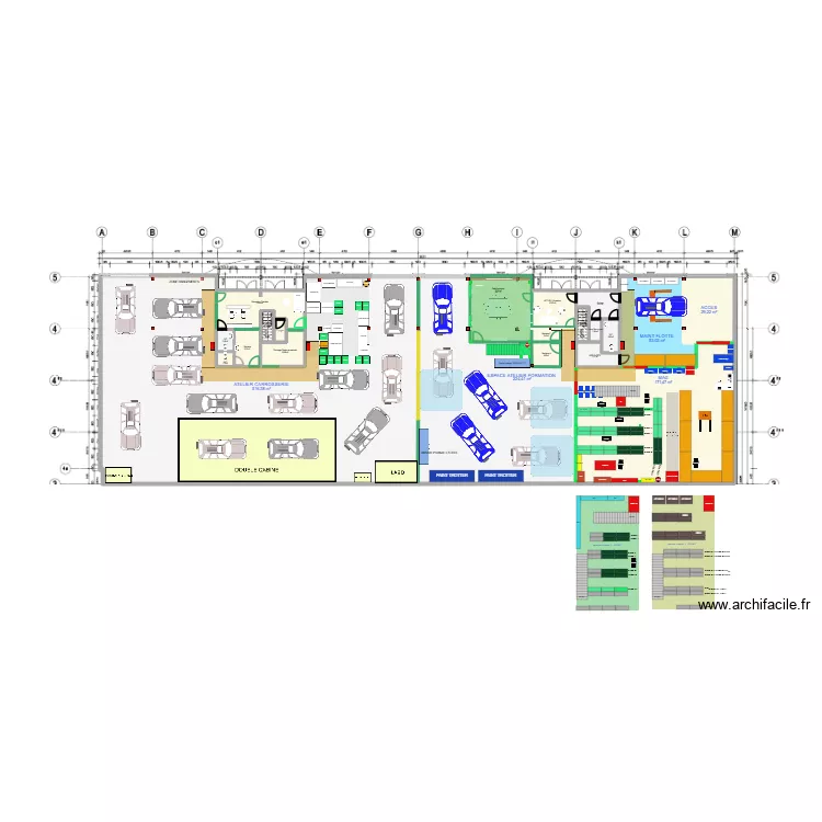 RDC MANOUKIAN _ vue agencement _TO BE RDC V29012026. Plan de 21 et 1135 m² RDC MANOUKIAN _ vue agencement _TO BE RDC V29012026. Plan de 21 et 1135 m²