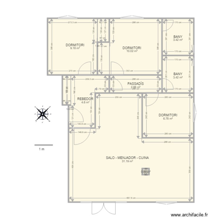 BORDAS ARINSAL C 2 . Plan de 0 pièce et 0 m2