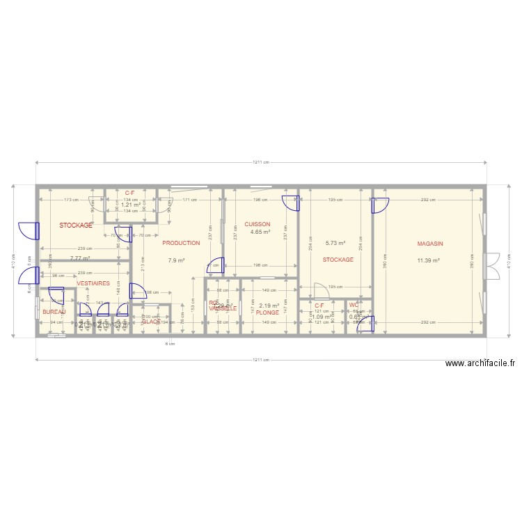 biscuiterie 2. Plan de 0 pièce et 0 m2