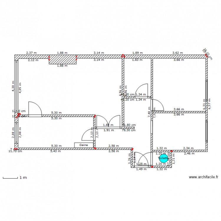 plan1. Plan de 0 pièce et 0 m2