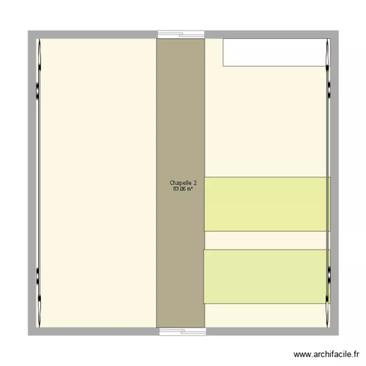 Chapelle 2 VIERGE. Plan de Chapelle 2 VIERGE. Plan de