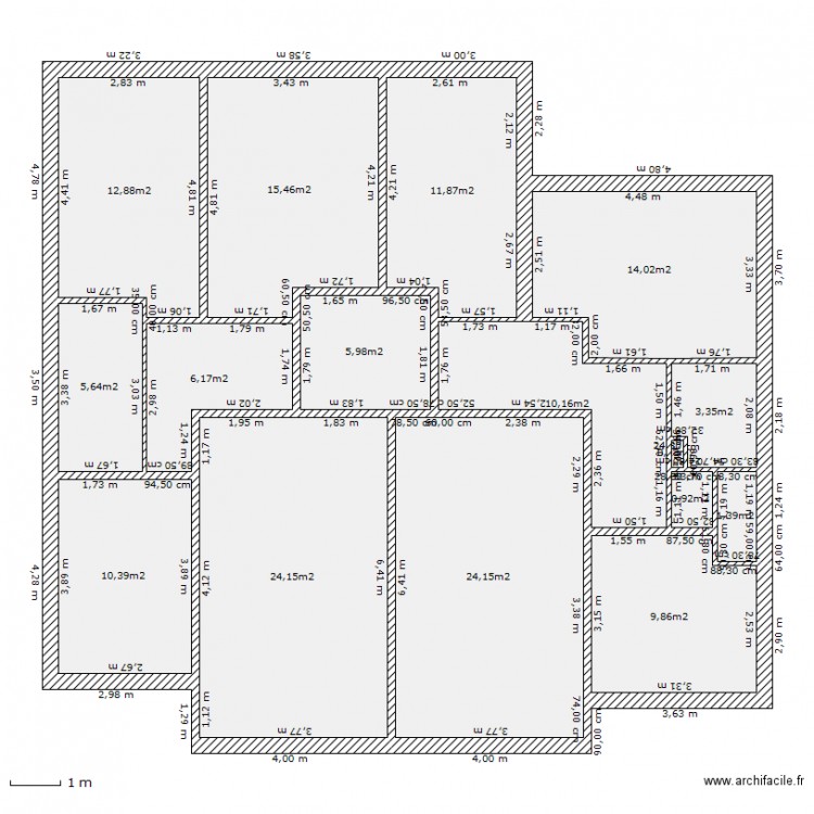 ceinture23.2ème.5. Plan de 0 pièce et 0 m2