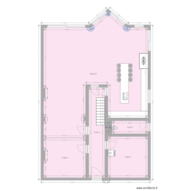 moreau. Plan de 0 pièce et 0 m2