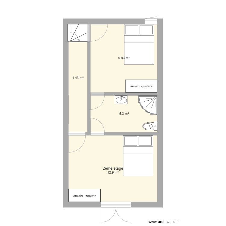 Ste Rapine 1  2ème A. Plan de 0 pièce et 0 m2