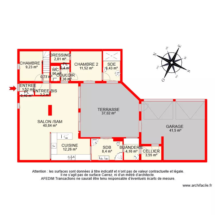 BI 11166 RDC ef. Plan de 