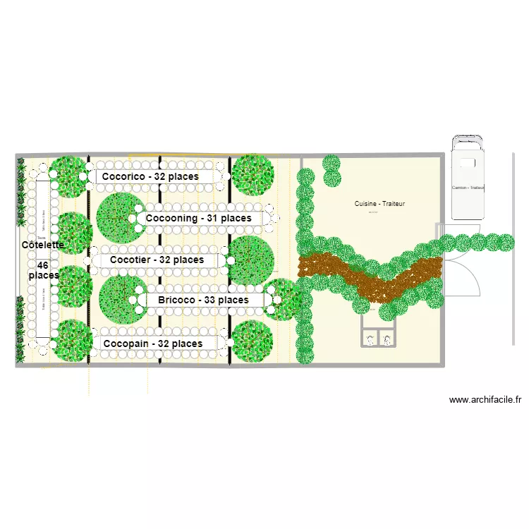 Plan Grange 2022. Plan de 