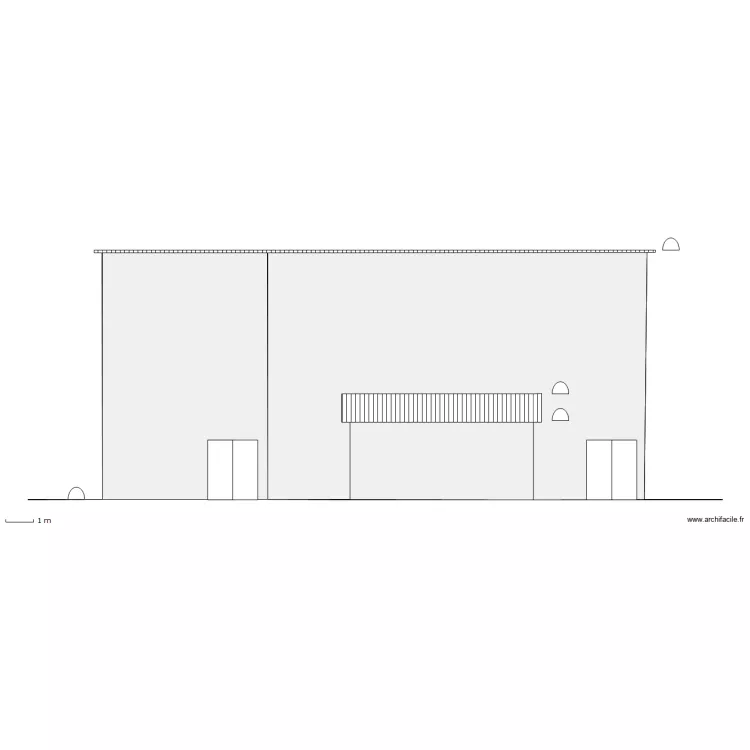 Facade EST. Plan de Facade EST. Plan de