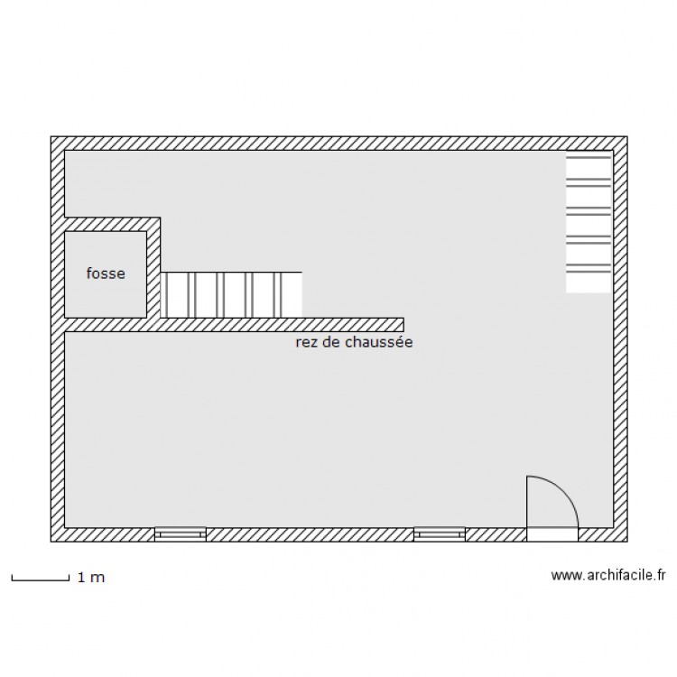 hambucken rdc. Plan de 0 pièce et 0 m2