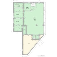 Cuisine salle placo zone 1