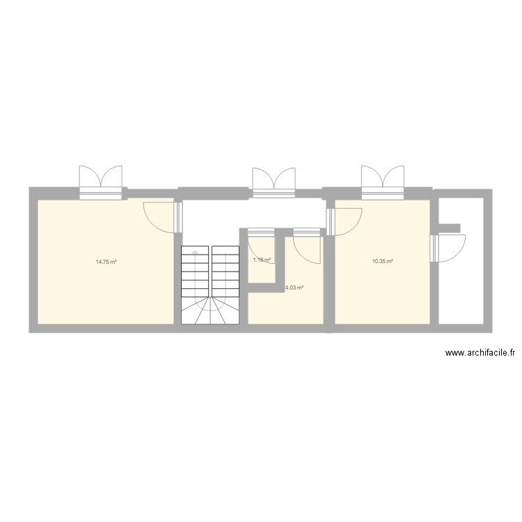 Schaltin gite 4 ch 3 sdb étage 1. Plan de 0 pièce et 0 m2