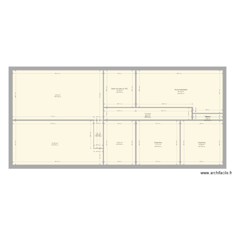 Villareve. Plan de 0 pièce et 0 m2