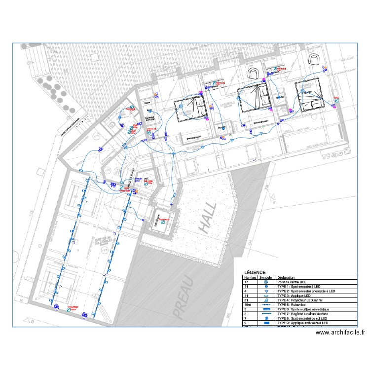 ELEC ETAGE ST MARC. Plan de 0 pièce et 0 m2