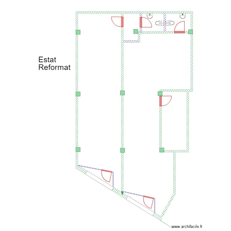 LocalCCapellansReforma. Plan de 0 pièce et 0 m2