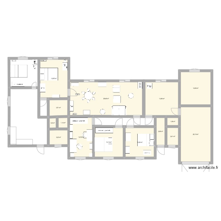 45 quirinal 2. Plan de 0 pièce et 0 m2