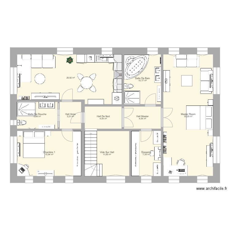 Etage 01 2. Plan de 0 pièce et 0 m2