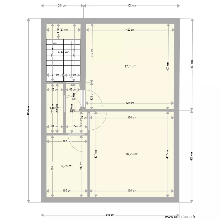 HOCK ETAGE 3. Plan de 