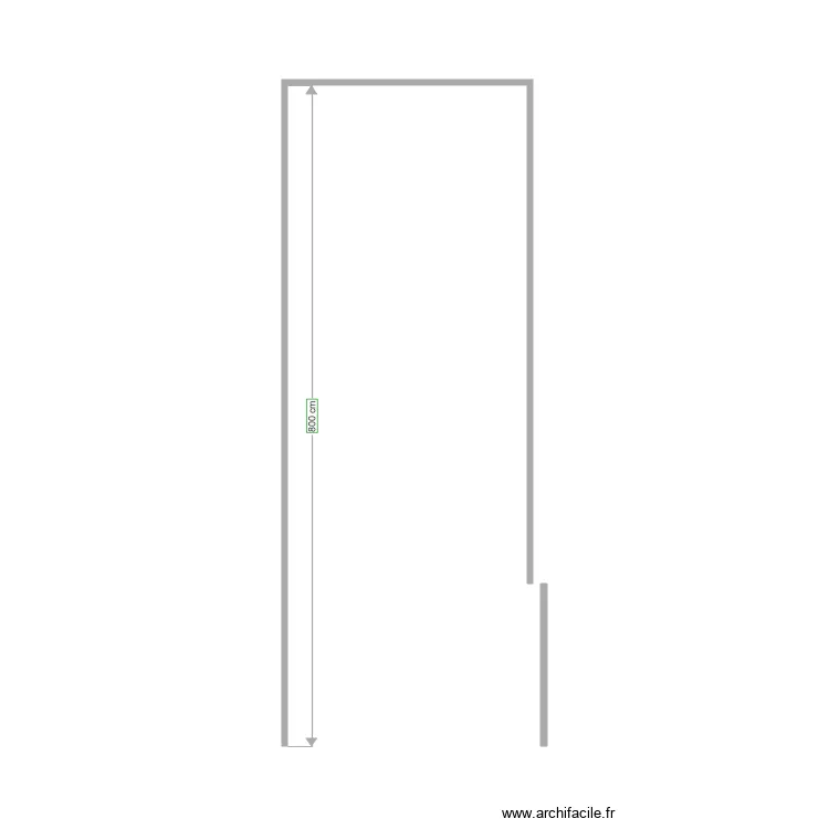 Local technique. Plan de 