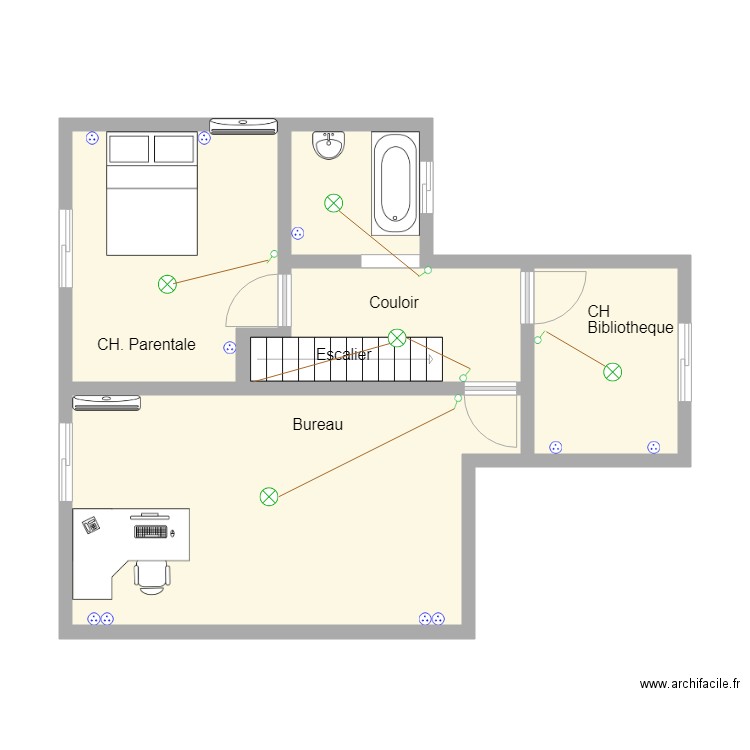 Jean Yves Etage. Plan de 0 pièce et 0 m2