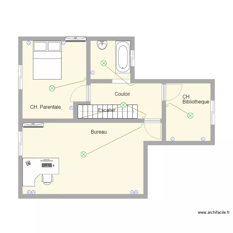 Jean Yves Etage. Plan de Jean Yves Etage. Plan de
