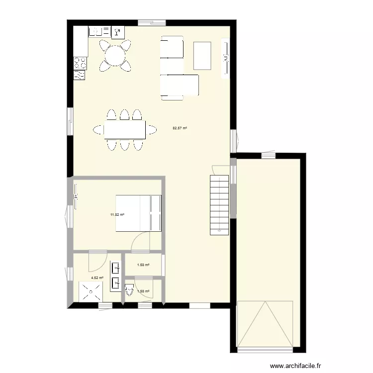 Maison kevin. Plan de 
