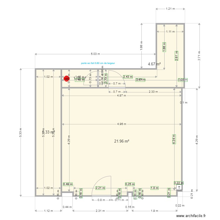 plan lamotte pizzeria. Plan de 0 pièce et 0 m2