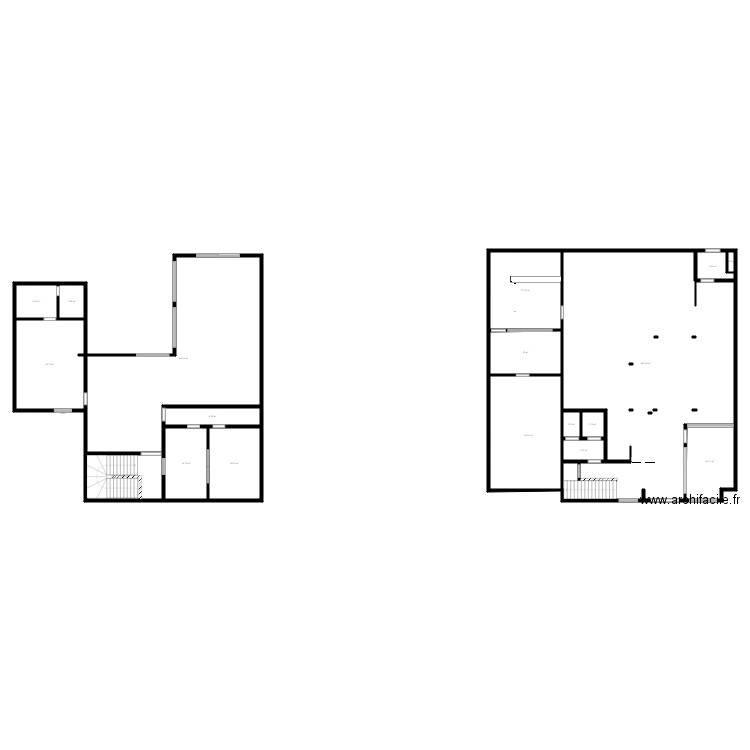 O KLM . Plan de 0 pièce et 0 m2
