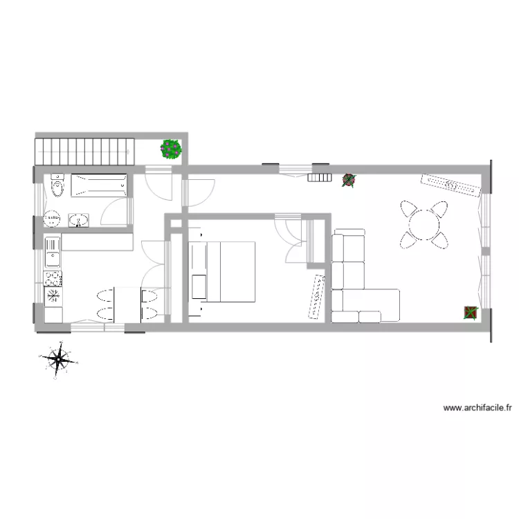 Chermignon 2. Plan de 