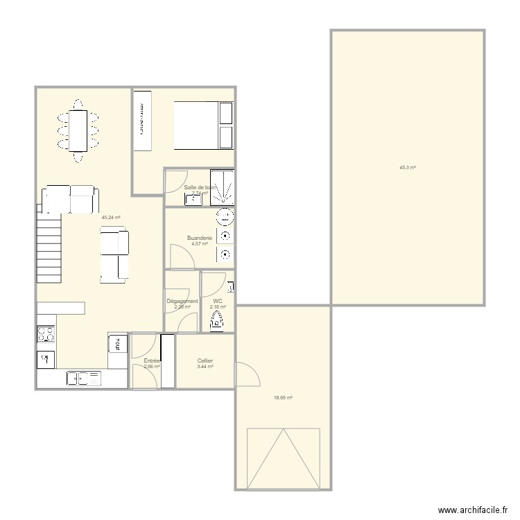 Projet Céline 2. Plan de 0 pièce et 0 m2