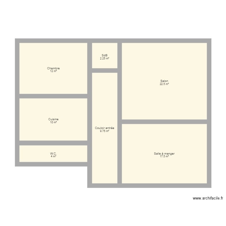 New Appartement T3. Plan de 0 pièce et 0 m2