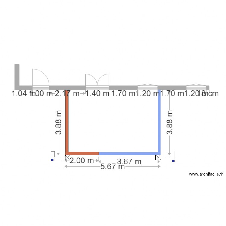 MANSON. Plan de 0 pièce et 0 m2