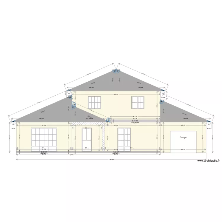 plan de facade4. Plan de 