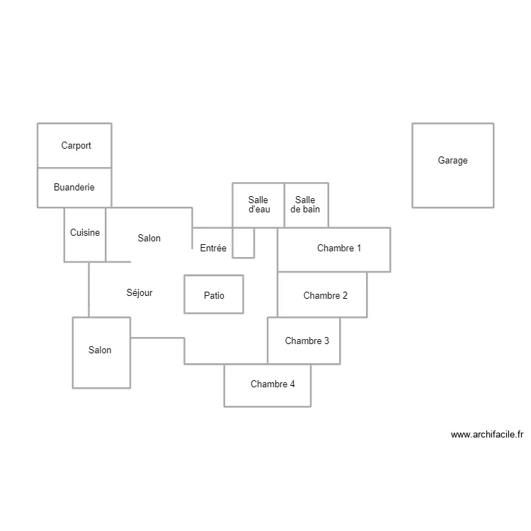 PONT LABBE DROLLEZ. Plan de 