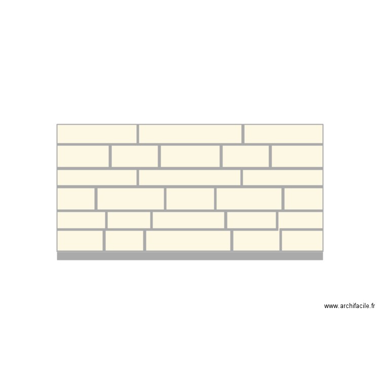 BIBLI CHRISTINE ASYMETRIQUE. Plan de 0 pièce et 0 m2