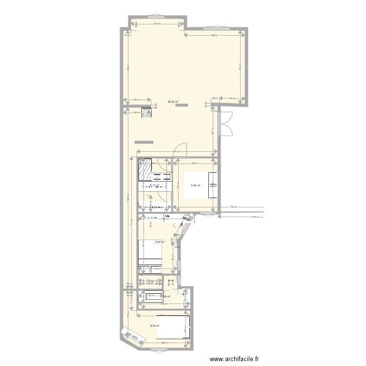 366 Vaugirard François 1. Plan de 0 pièce et 0 m2