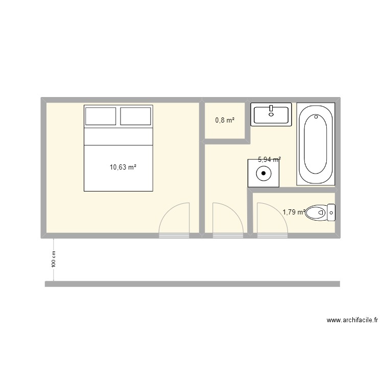BEAU.DA. Armelle. Plan de 0 pièce et 0 m2