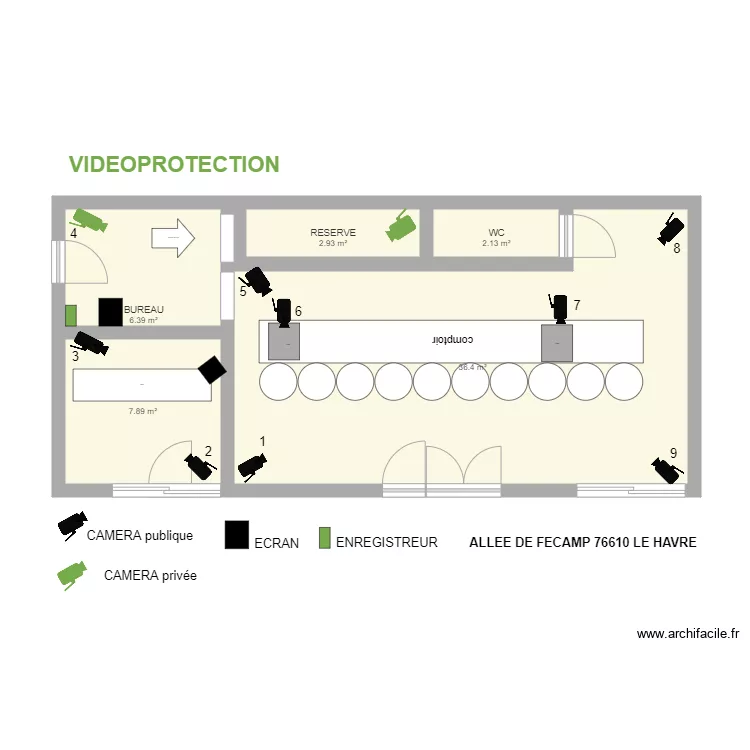 CHERMOUS. Plan de 