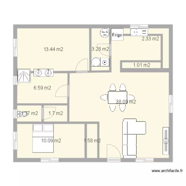 maison castor. Plan de maison castor. Plan de