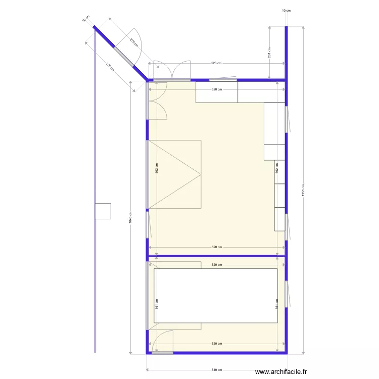 projet garage 2. Plan de 