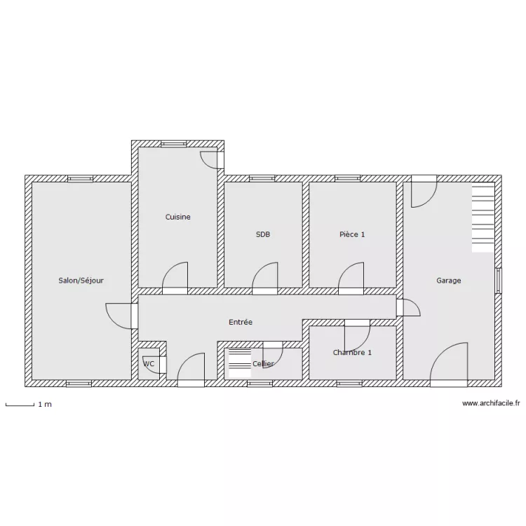 CICHETTI RDC. Plan de 
