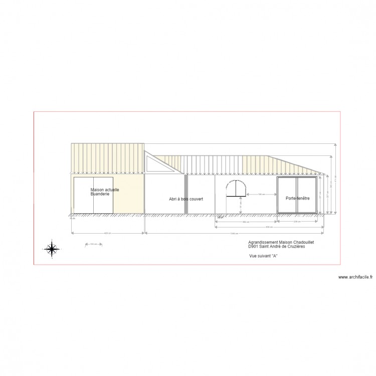 Chad Vue portail mod1. Plan de 0 pièce et 0 m2