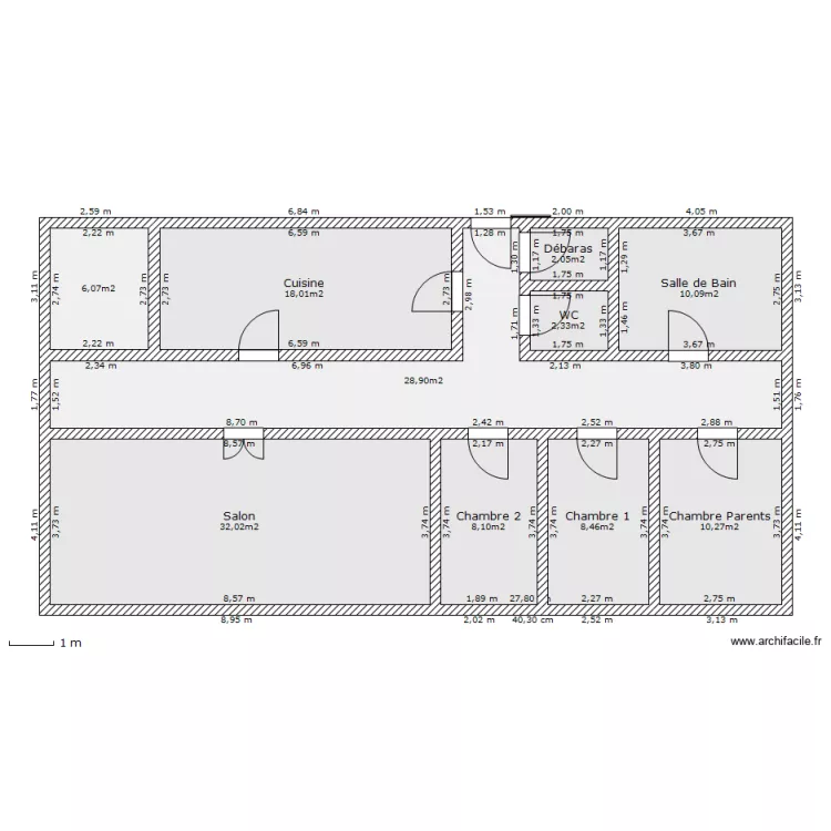 appartement version 2. Plan de appartement version 2. Plan de