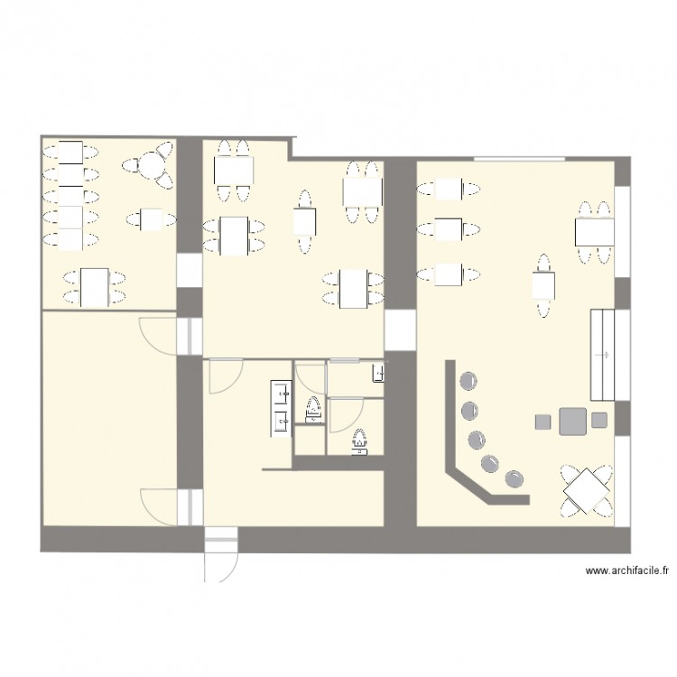 GOUBOCK Plan Sanitaires. Plan de 0 pièce et 0 m2