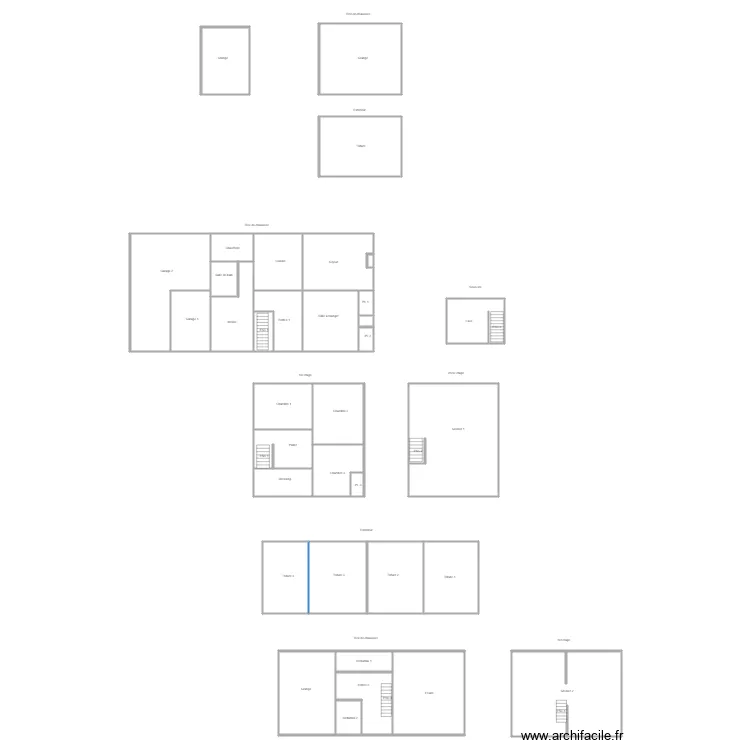 estrebay. Plan de estrebay. Plan de