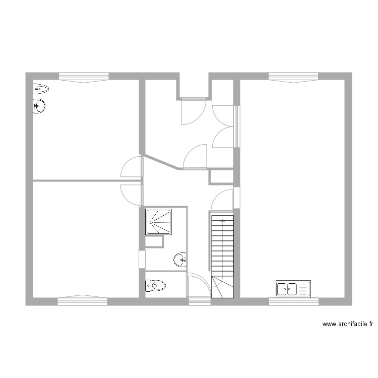 Girols RDC. Plan de 0 pièce et 0 m2