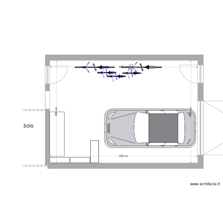 garage 82. Plan de 0 pièce et 0 m2