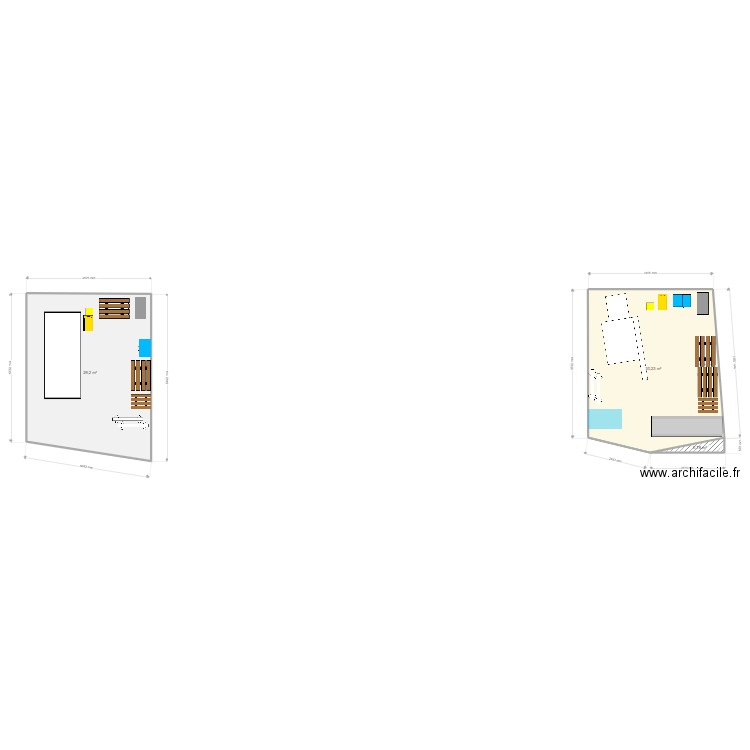 CASE ALI AVANT. Plan de 0 pièce et 0 m2