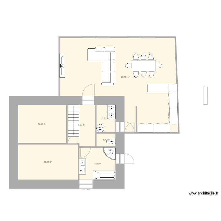agrandissement   8 mars. Plan de 0 pièce et 0 m2