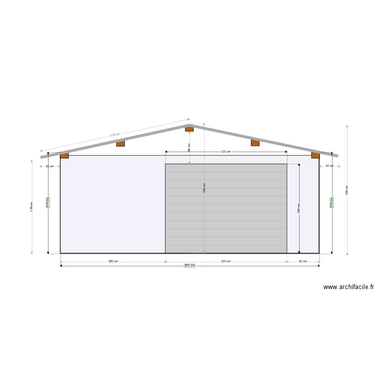 Insertion dans paysage. Plan de 0 pièce et 0 m2