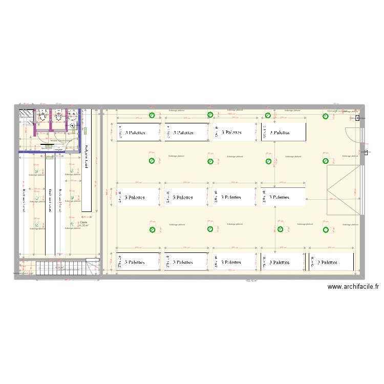 Plan_Entrpot. Plan de 0 pièce et 0 m2
