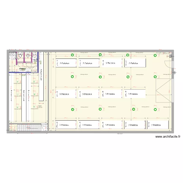 Plan_Entrpot. Plan de 